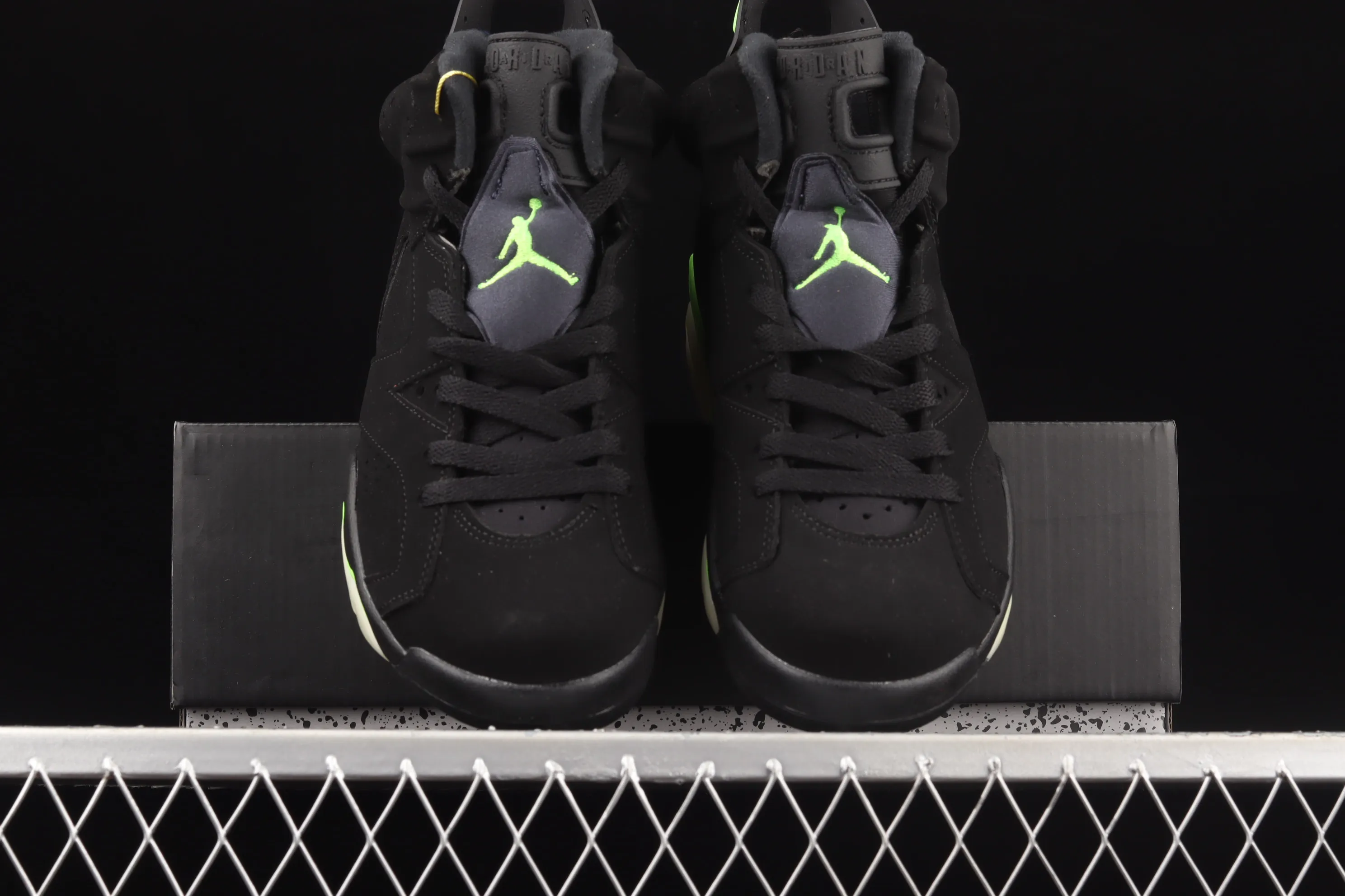 All categories Air Jordan Jordan series basketball shoes Air Jordan 6 Air Jordan 6 "Electric Green" AJ6 Joe 6 black and green CT8529-003